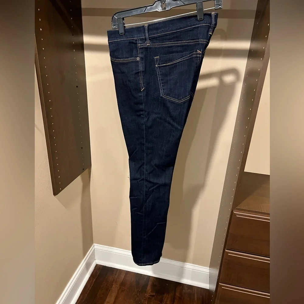 Express Dark Indigo Skinny Jeans